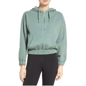 Free People Movement Retro Vibes sage green hoodie size medium